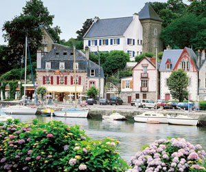 Pont-Aven, sur les berges de l'Aven