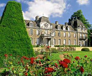 Vue du château de Caradeuc