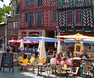 Place Sainte-Anne à Rennes